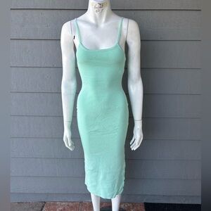 Hera Collection Mint Green Midi Dress